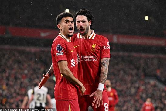 Hạ Newcastle tại Anfield, Liverpool nới rộng khoảng cách với Arsenal lên 13 điểm 3 Hạ Newcastle tại Anfield, Liverpool nới rộng khoảng cách với Arsenal lên 13 điểm 3