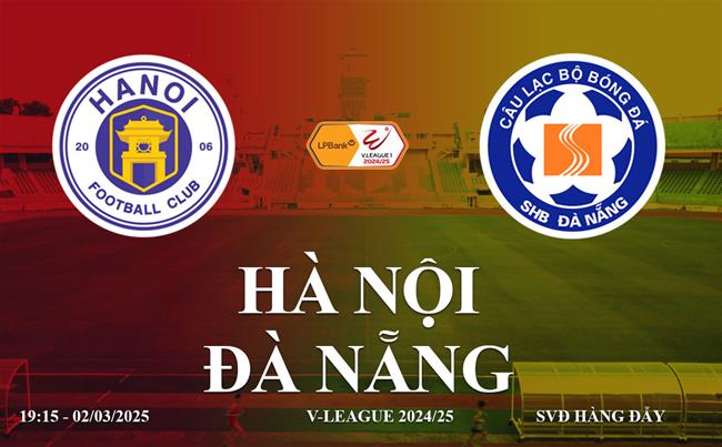 Truc tiep Ha Noi vs da Nang link xem V-League 2024/25