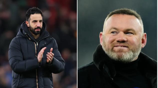 Ruben Amorim phan hoi nhan dinh cua Rooney sau khi MU bi loai khoi FA Cup.