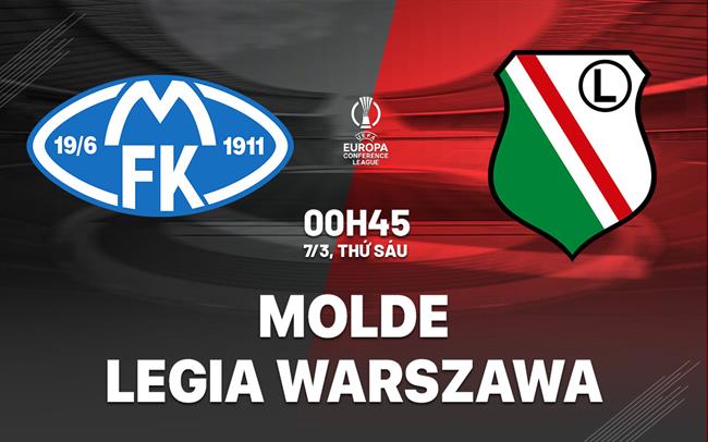 Nhận định Molde vs Legia Warszawa 0h45 ngày 7/3 (Conference League 2024/25)