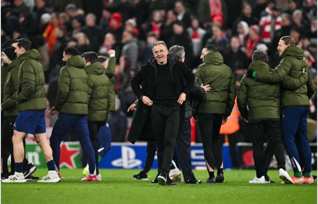 HLV Luis Enrique noi ve chien thang truoc Liverpool.