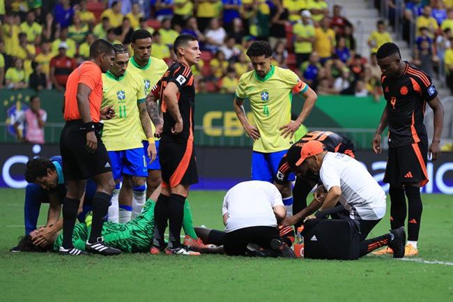 Alisso dinh chan thuong o tran dau voi Colombia.