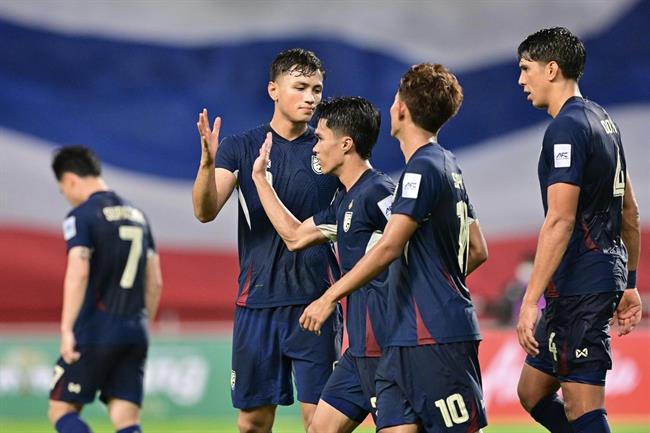Thái Lan gây thất vọng ở trận ra quân tại vòng loại Asian Cup