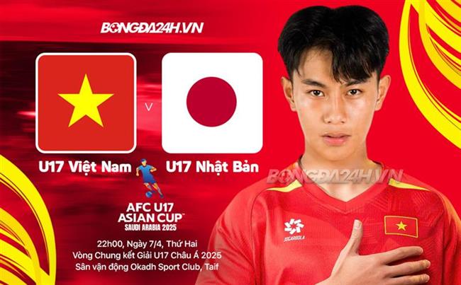 Nhận định U17 Việt Nam vs U17 Nhật Bản (22h00 ngày 7/4): Hạn chế số bàn thua