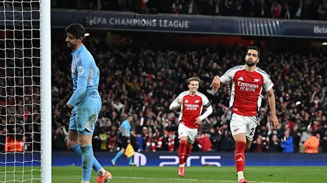 Real Madrid thua 0-3 tren san cua Arsenal.