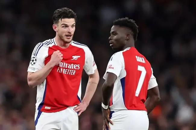 Saka, Rice bị đau nhẹ