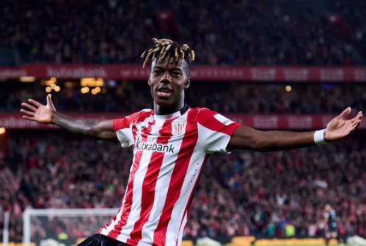 Nico Williams duoc nhieu doi bong lon quan tam.