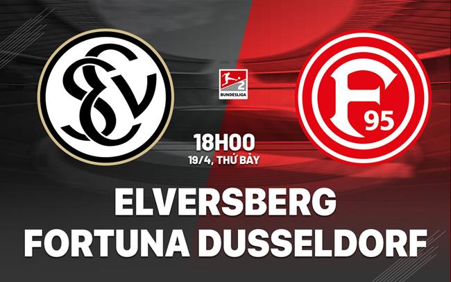 Nhận định Elversberg vs Fortuna Dusseldorf 18h00 ngày 19/4 (Hạng 2 Đức 2024/25)