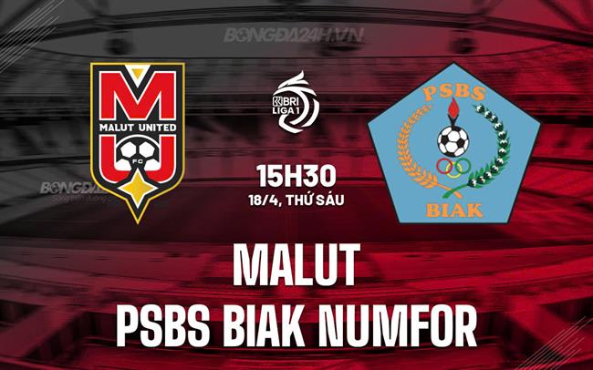 Nhận định Malut vs PSBS Biak Numfor 15h30 ngày 18/4 (VĐQG Indonesia 2024/25)
