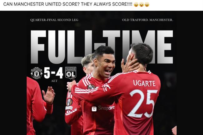 Phản ứng của Man United sau khi Maguire giành vé vào bán kết