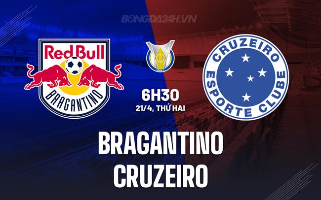 Nhận định Bragantino vs Cruzeiro 6h30 ngày 21/4 (VĐQG Brazil 2025)