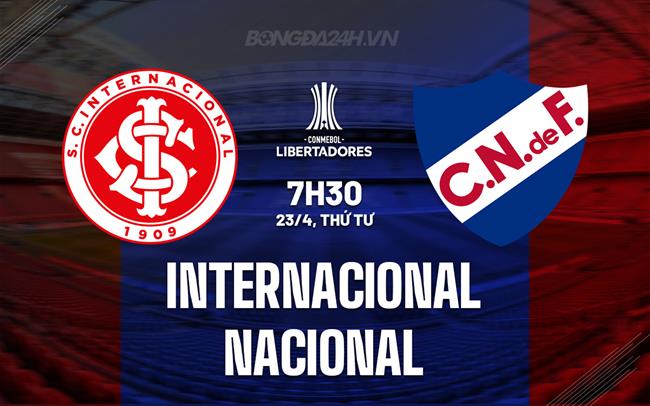 Nhận định Internacional vs Club Nacional 7h30 ngày 23/4 (Copa Libertadores 2025)