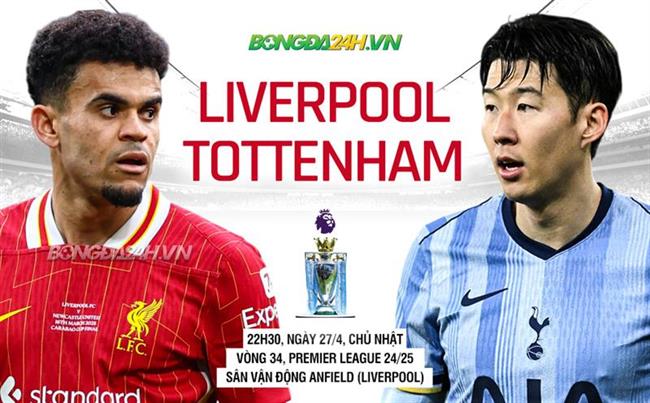 Nhận định Liverpool vs Tottenham (22h30 ngày 27/4): Chào mừng tân vương