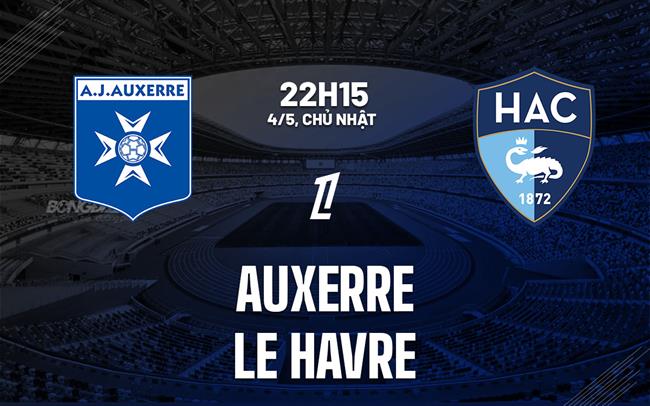 Nhận định bóng đá Auxerre vs Le Havre 22h15 ngày 4/5 (Ligue 1 2024/25)