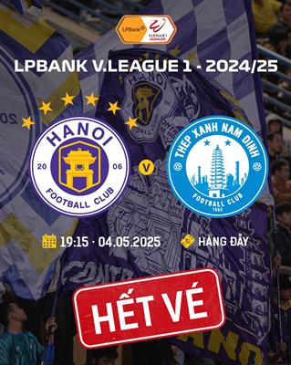 Điểm tin bóng đá tối 35 Cháy vé xem trận chung kết VLeague 1