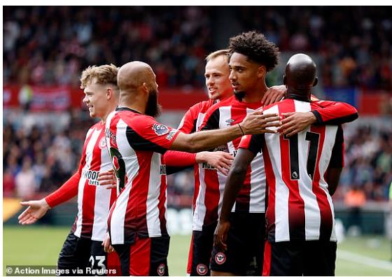Brentford danh bai MU voi ty so 4-3.