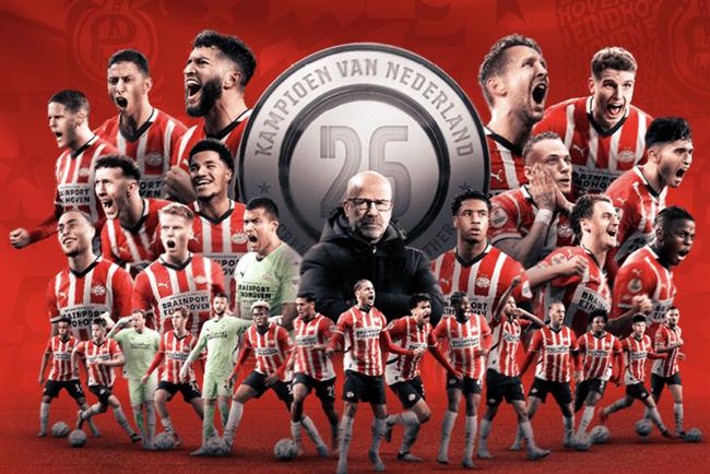 PSV Eindhoven vô địch giải Hà Lan sau màn ngược dòng kỳ diệu