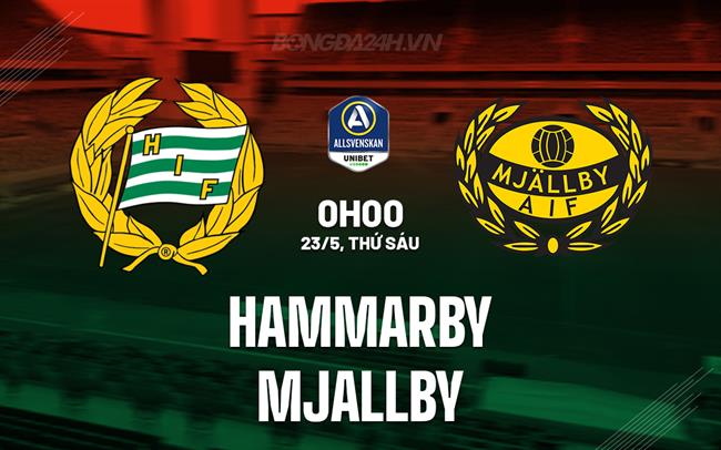 Nhận định Hammarby vs Mjallby 0h00 ngày 23/5 (VĐQG Thụy Điển 2025)