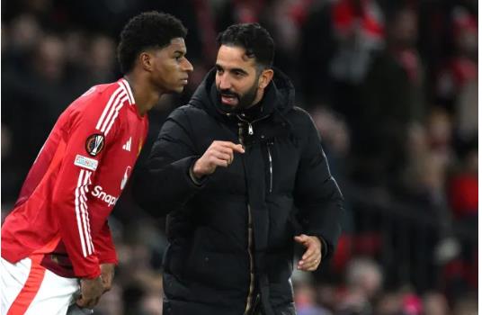 Marcus Rashford khong duoc Ruben Amorim trong dung o MU.