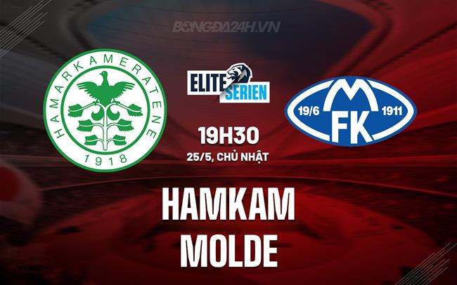 Nhận định HamKam vs Molde 19h30 ngày 25/5 (VĐQG Na Uy 2025)
