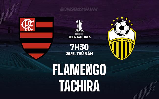 Nhận định Flamengo vs Tachira 7h30 ngày 29/5 (Copa Libertadores 2025) 