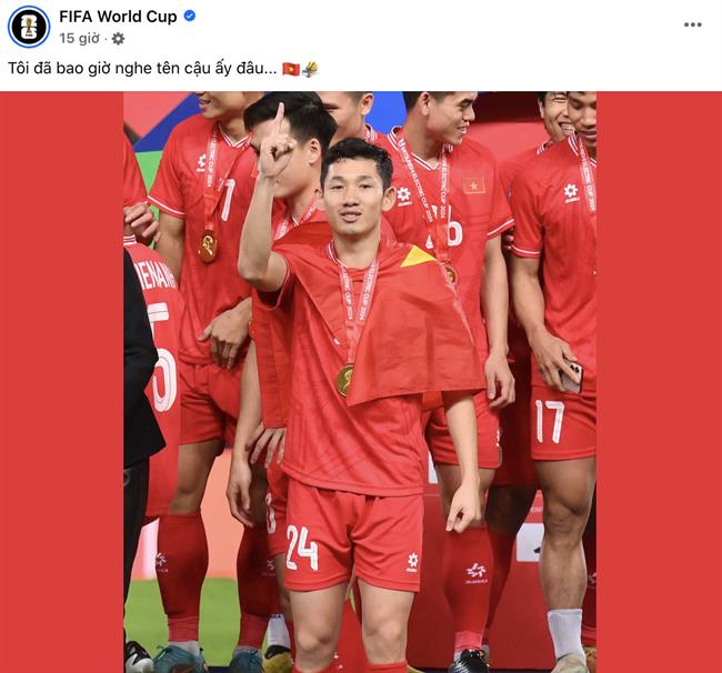 FIFA nhắc tên 1 tuyển thủ Việt Nam sau trận thắng MU 1 FIFA nhắc tên 1 tuyển thủ Việt Nam sau trận thắng MU 1