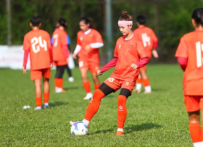 U19 nữ Việt Nam hoàn thiện các mảnh ghép cuối, hướng đến giải ĐNA 1 U19 nữ Việt Nam hoàn thiện các mảnh ghép cuối, hướng đến giải ĐNA 1