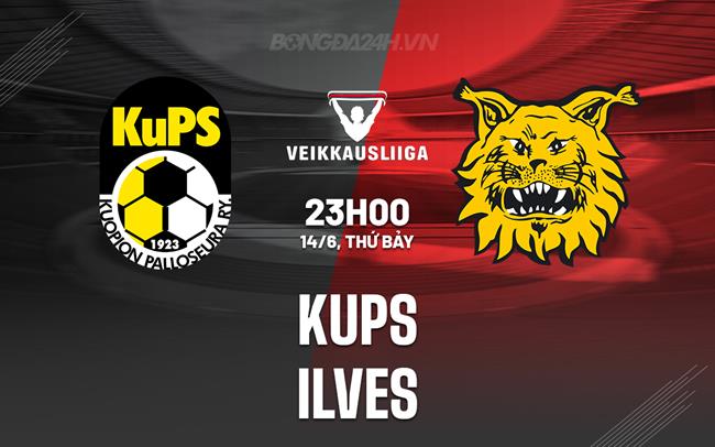 Nhận định bóng đá KuPS vs Ilves 23h00 ngày 14/6 (VĐQG Phần Lan 2025)