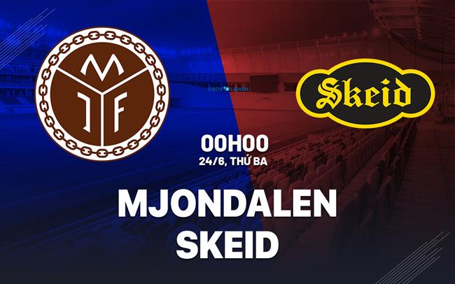 Nhận định bóng đá Mjondalen vs Skeid 0h00 ngày 24/6 (Hạng 2 Na Uy 2025)