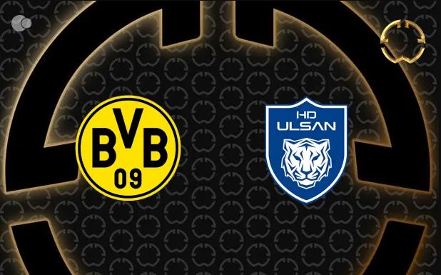 Dortmund vs Ulsan Hyundai bang F FIFA Club World Cup 2025.