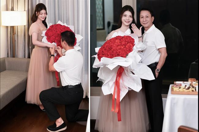 HLV Văn Sỹ Sơn cầu hôn bạn gái sau khi giúp Quảng Nam trụ hạng