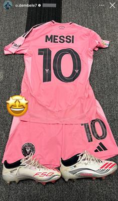 Dembele lột sạch đồ của Messi sau trận thắng Inter Miami 1