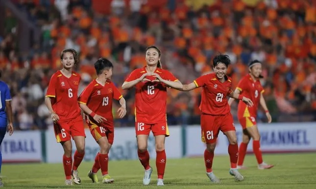 Tuyển nữ Việt Nam tiếp tục thắng dậm ở vòng loại Asian Cup 2026