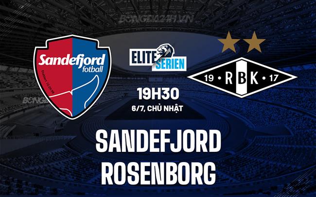 Nhận định Sandefjord vs Rosenborg 19h30 ngày 6/7 (VĐQG Na Uy 2025)