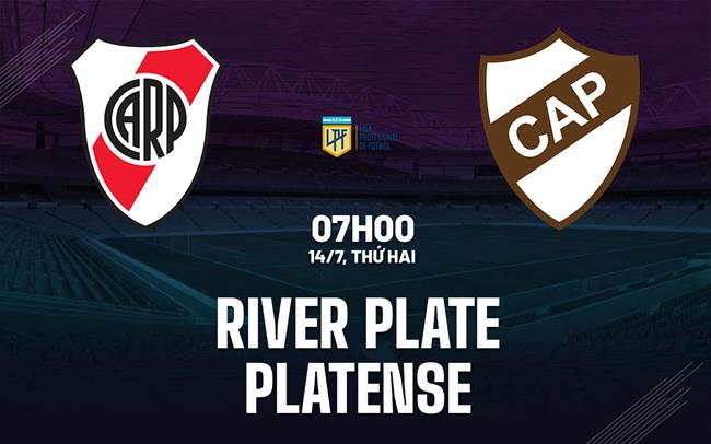 Nhận định River Plate vs Platense 7h00 ngày 14/7 (VĐQG Argentina 2025)