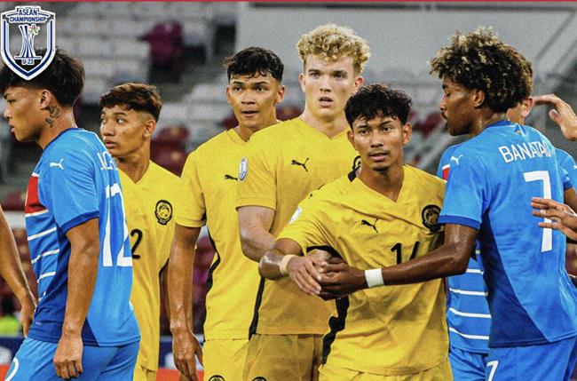 U23 Malaysia thua trắng U23 Philippines trong trận ra quân
