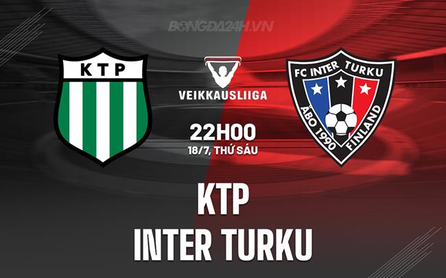 Nhận định KTP vs Inter Turku 22h00 ngày 18/7 (VĐQG Phần Lan 2025)