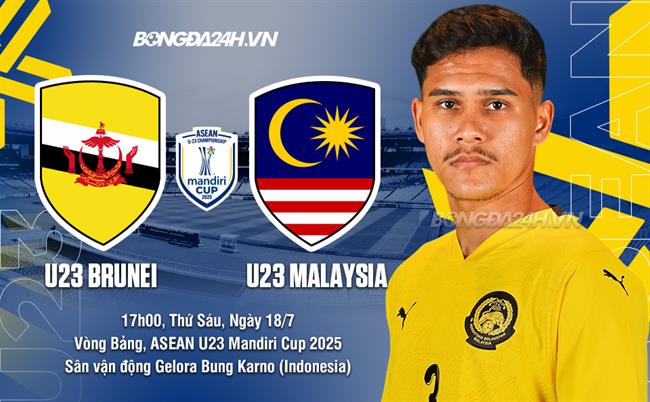 Nhận định U23 Brunei vs U23 Malaysia (17h00 ngày 18/7): Gỡ gạc lại thể diện