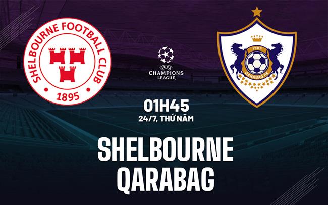 Nhận định bóng đá Shelbourne vs Qarabag 1h45 ngày 24/7 (Champions League 2025/26)