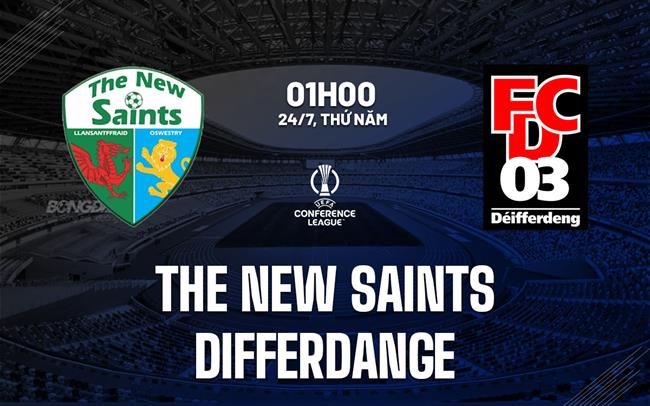 Nhận định The New Saints vs Differdange 1h00 ngày 24/7 (Conference League 2025/26)