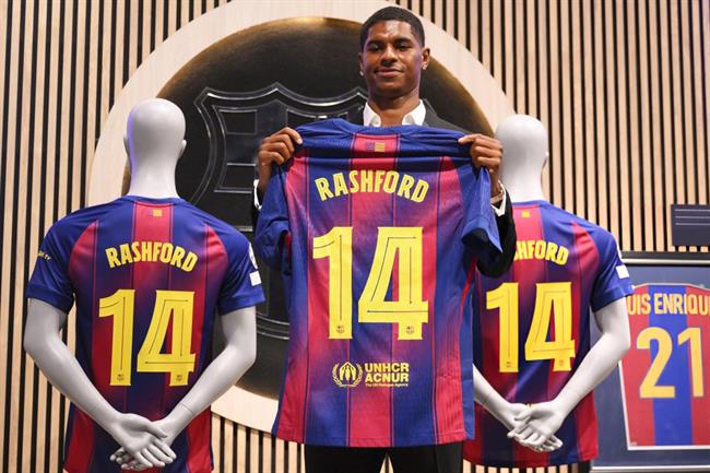 Joan Laporta hạnh phúc khi Marcus Rashford tới Barca