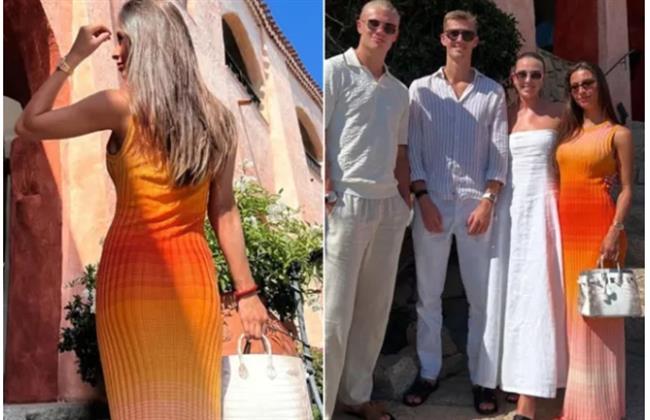 Bạn gái Erling Haaland nổi bật trong kỳ nghỉ tại Italia
