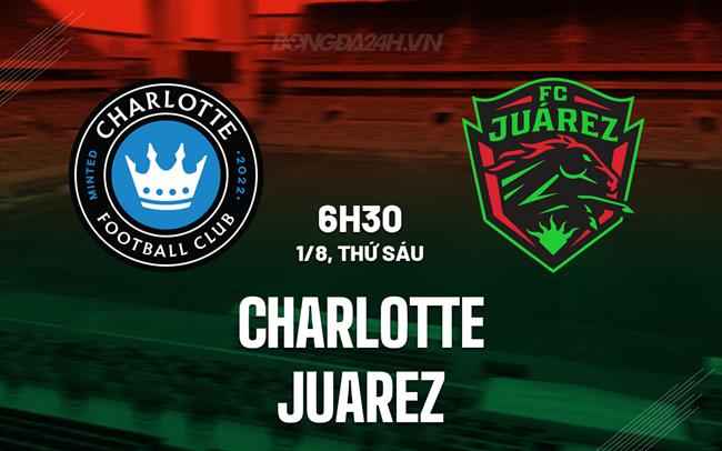 Nhận định - dự đoán Charlotte vs Juarez 6h30 ngày 1/8 (Leagues Cup 2025)