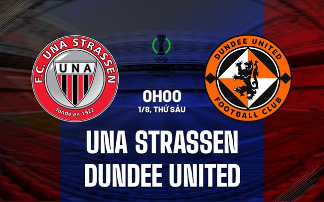 Nhận định Una Strassen vs Dundee United 0h00 ngày 1/8 (Conference League 2025/26)
