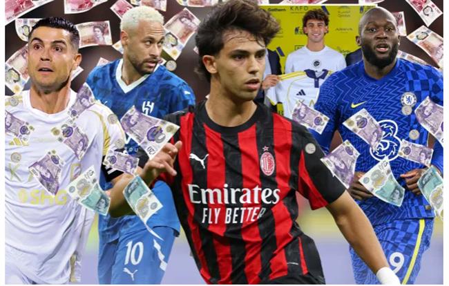 Joao Felix và Top 10 cầu thủ có tổng mức phí chuyển nhượng cao nhất lịch sử