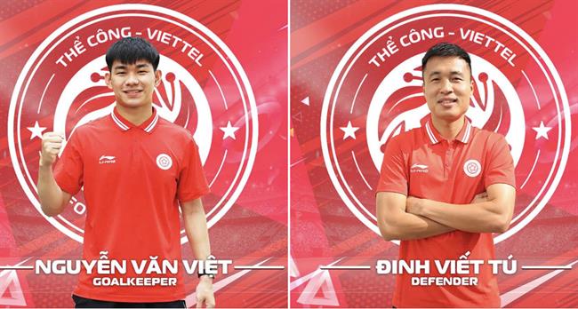 Thể Công Viettel công bố 4 tân binh nội chất lượng cho mùa giải mới