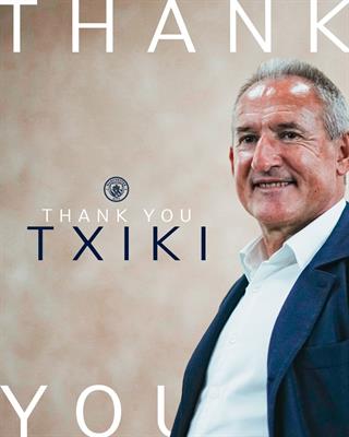 Giám đốc bóng đá Txiki Begiristain rời Man City sau 13 năm 1 Giám đốc bóng đá Txiki Begiristain rời Man City sau 13 năm 1