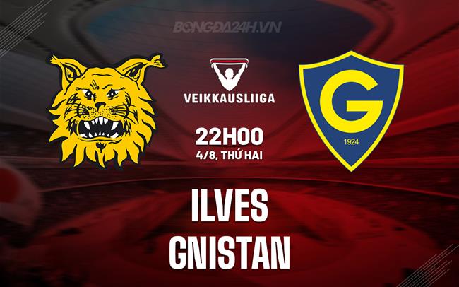 Nhận định bóng đá Ilves vs Gnistan 22h00 ngày 4/8 (VĐQG Phần Lan 2025)