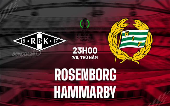 Nhận định Rosenborg vs Hammarby 23h00 ngày 7/8 (Conference League 2025/26)