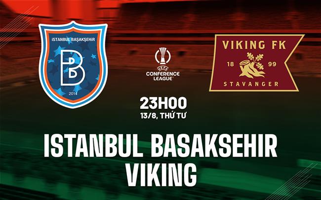 Nhận định Istanbul Basaksehir vs Viking 23h00 ngày 13/8 (Conference League 2025/26)